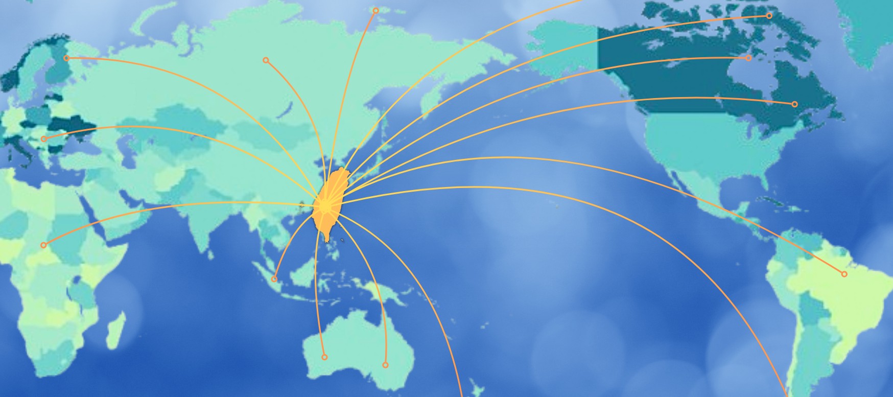 Strategic Hub in Asia Schematic diagram